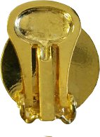 ear clips clips pour oreilles non percees ohrclipbuegel clips componentes para clip composant pour clip componenti per clip element éléments bijoux