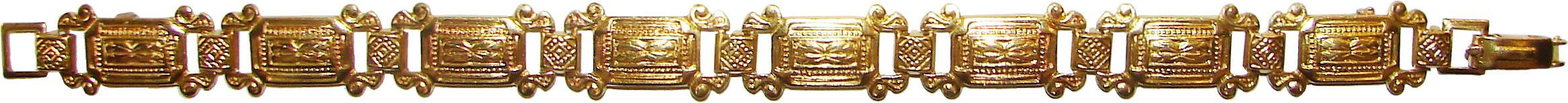 pulseras  damasquinado estilo toledo toledin
