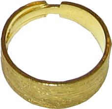 anillos rayados grabados  engraving etching rings