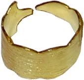 anillos rayados grabados  engraving etching rings