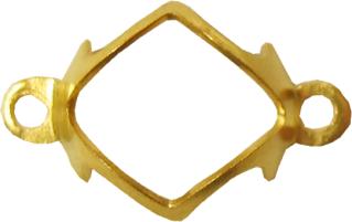 intermediate  piece whit 2 rings guarnizioni con 2 anelli pièces avec 2 anneaux adornos con 2 anillas charms 