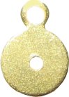 disco con argolla colgantes pendants disck round