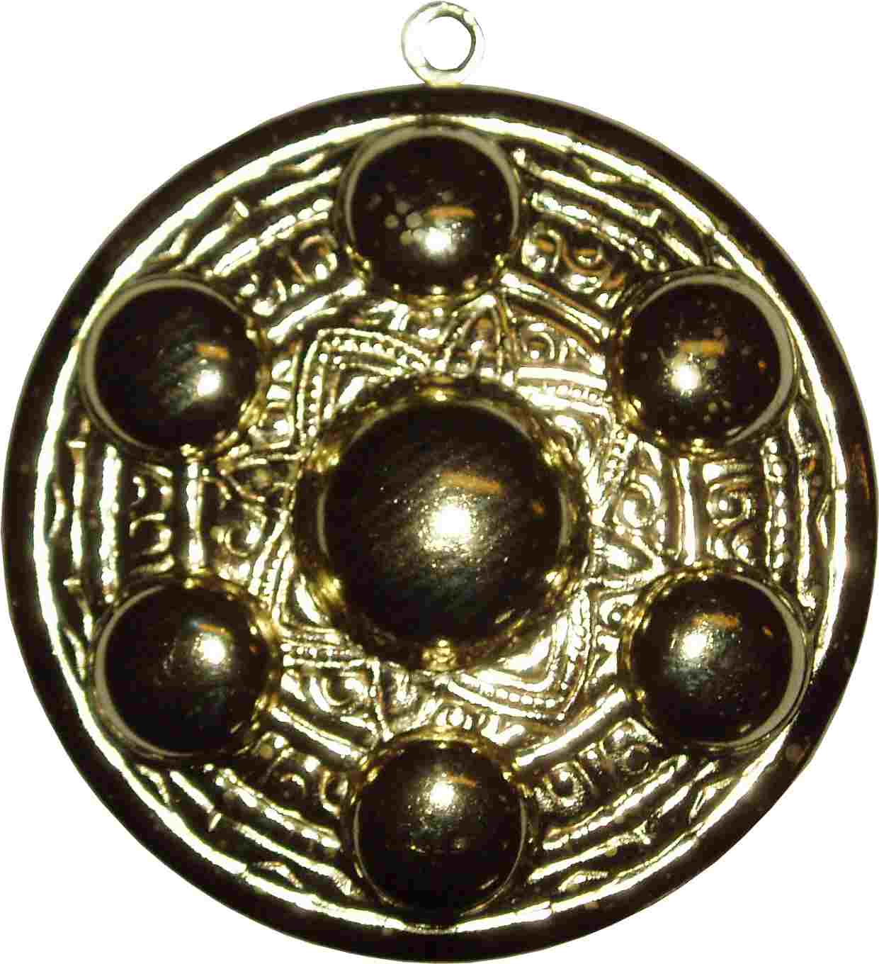 disco con argolla colgantes disk pendants