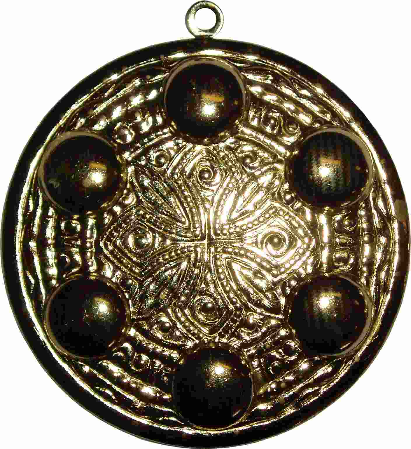 disco con argolla colgantes disk pendants