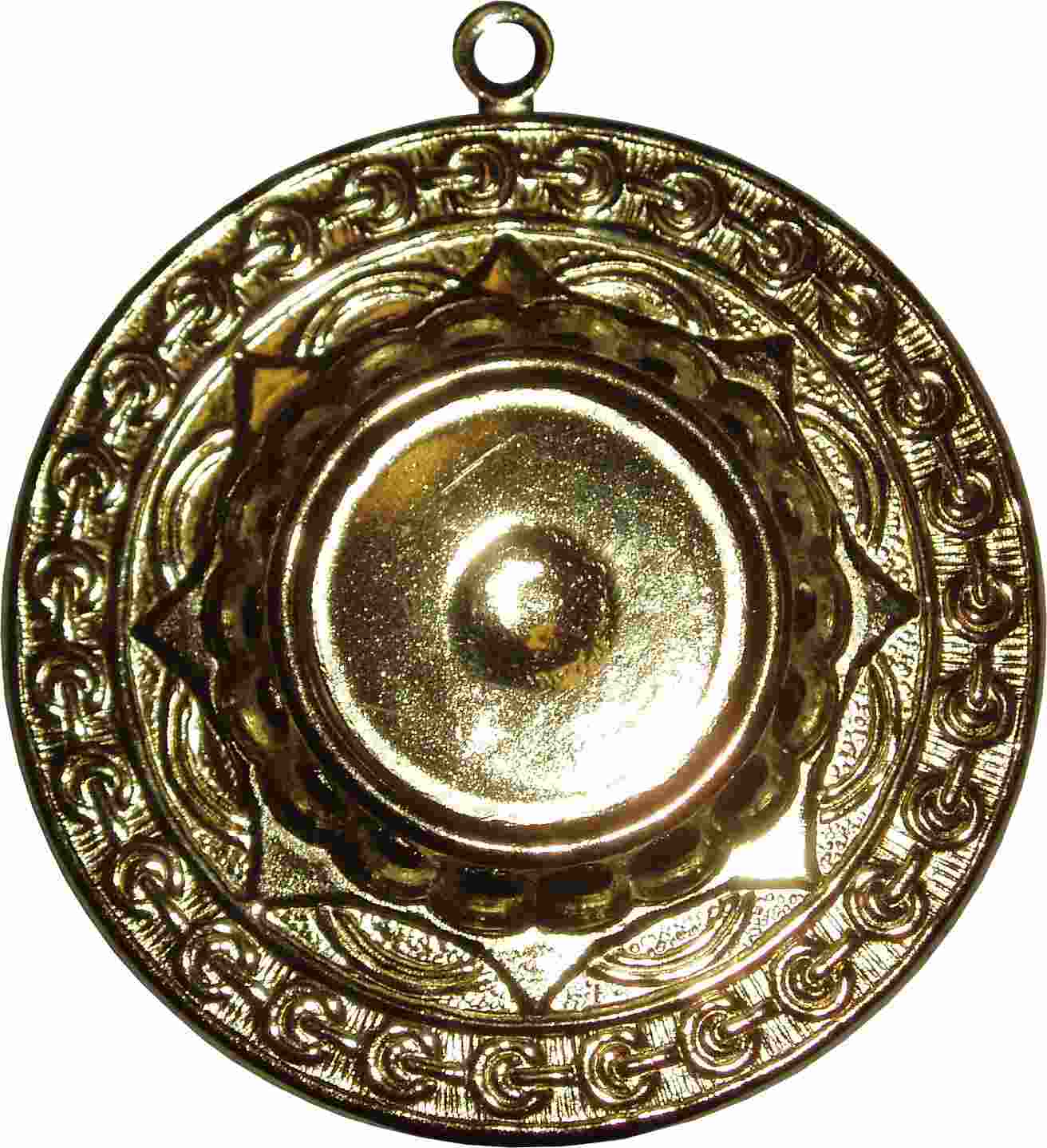 disco con argolla colgantes disk pendants