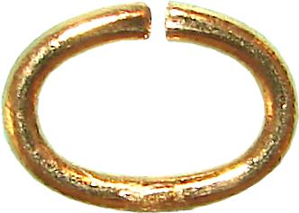 open oval jump rings