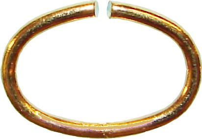open oval jump rings