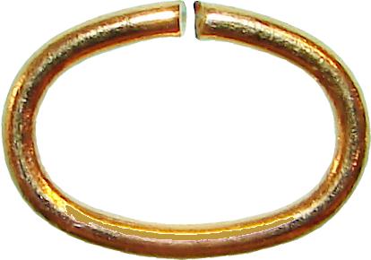 open oval jump rings
